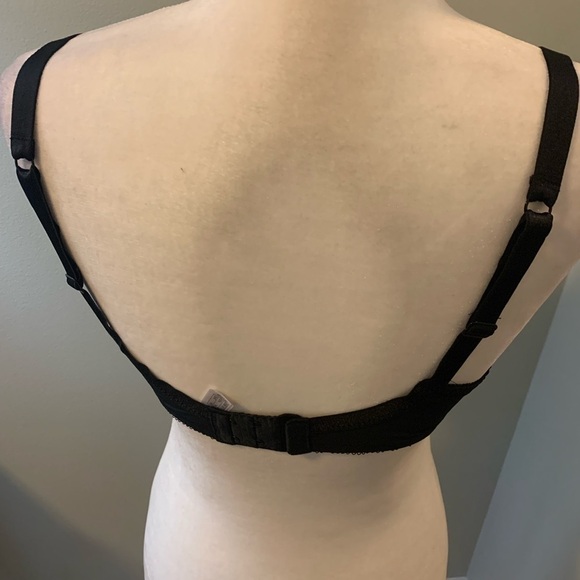 Wacoal black sheer underwire bra, size 36D - Picture 4 of 6